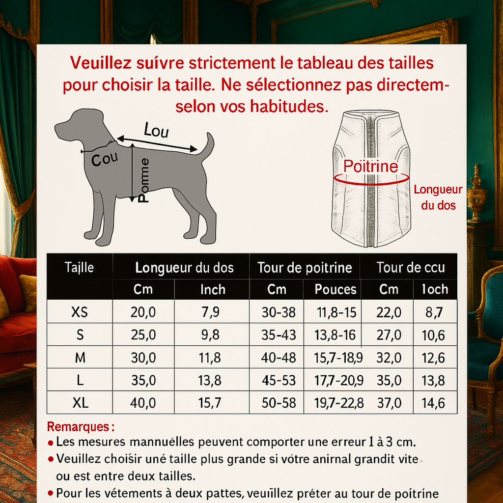 Manteau PawDuvet — Mon Toutou